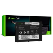 Batería Green Cell - Lenovo ThinkPad E480, E580, E590 - 4100mAh