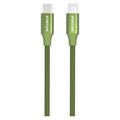 Cable trenzado USB-C / USB-C GreyLime 60W - 1m