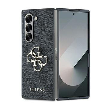 Carcasa Híbrida Guess 4G Big Metal Logo para Samsung Galaxy Z Fold6 - Negro