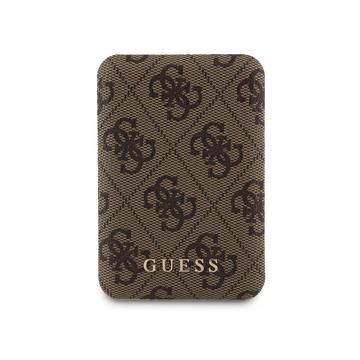 Guess 4G Banco de energía inalámbrico magnético 5000mAh - Compatible con MagSafe - Marrón