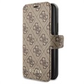 Funda Guess Charms Collection 4G Book para iPhone 11 - Marrón