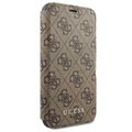 Funda Guess Charms Collection 4G Book para iPhone 11 - Marrón