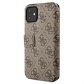 Funda Guess Charms Collection 4G Book para iPhone 11 - Marrón