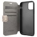 Funda Guess Charms Collection 4G Book para iPhone 11 - Marrón