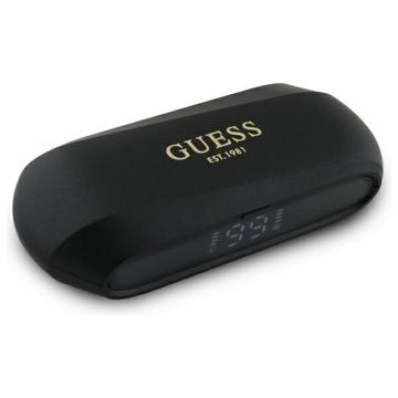 Auriculares inalámbricos con estuche de carga Guess Elongated Metallic Printed Logo