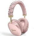 Auriculares inalámbricos Guess G Cube Metallic Script Logo - Rosa