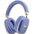 Auriculares inalámbricos de botón Guess G Cube Metallic Script Logo - Morado