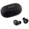 Auriculares True Wireless Guess Grained Classic Logo - Negro