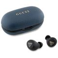 Auriculares Guess Grained Classic Logo True Wireless - Azul