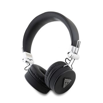 Auriculares inalámbricos ENC Guess Grained Triangle Logo - Negro