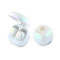 Auriculares Guess Iridescent 4G Printed Logo True Wireless - Blanco