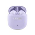 Auriculares inalámbricos TWS Guess Printed Classic Logo - Morado