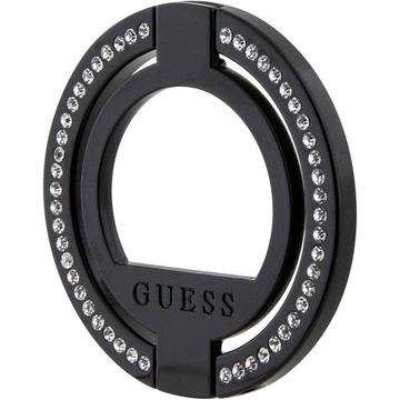 Soporte magnético para anillos Guess Rhinestones - Negro