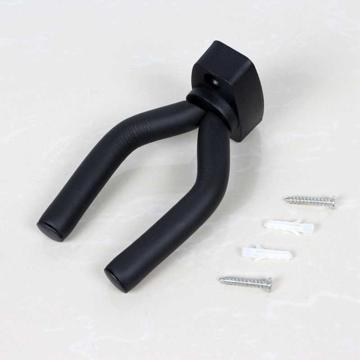 Soporte de Pared para Guitarra con Cabezal Giratorio - Negro