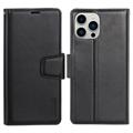 Funda Estilo Cartera Hanman Mill para iPhone 14 Pro Max - Negro