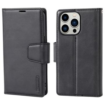 Funda Glam Serie para iPhone 14 Pro - Estilo Cartera - Negro