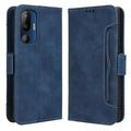 Funda Estilo Cartera Cardholder Serie para HTC U24 Pro - Bleu