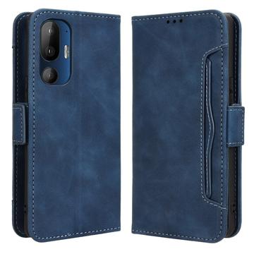 Funda Estilo Cartera Cardholder Serie para HTC U24 Pro - Bleu