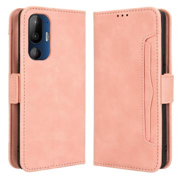 Funda Estilo Cartera Cardholder Serie para HTC U24 Pro