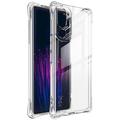 Carcasa de TPU Imak Drop-Proof para HTC U24 Pro - Transparente