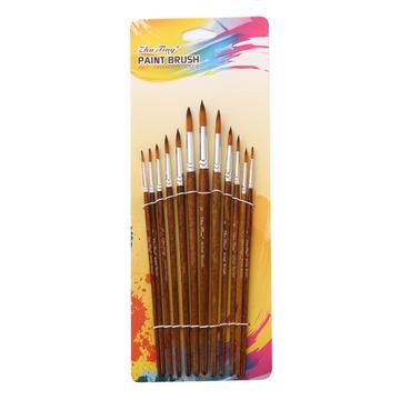 Pinceles Hobby para pintura acrílica y al óleo - 12 uds.