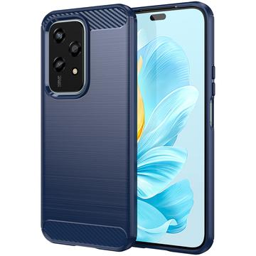 Carcasa de TPU Brushed para Honor 200 Lite - Fibra de Carbono