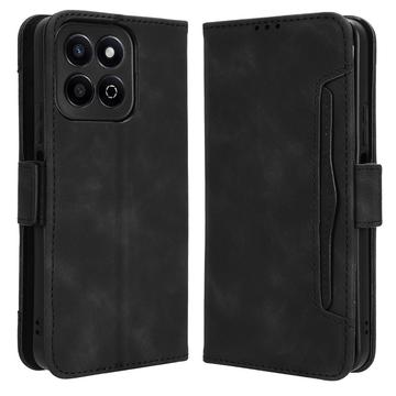 Funda tipo billetera con tarjetero para Honor 200 Smart - Negra