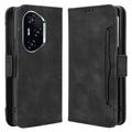 Funda tipo billetera con tarjetero para Honor 300 Pro/300 Ultra - Negra