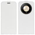 Funda con Tapa Vertical para Honor Magic6 Lite/X9b - Blanco