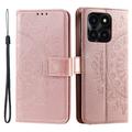 Funda Mandala Series para Honor X6b - Estilo Cartera - Rosa