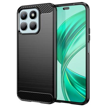 Carcasa de TPU Brushed para Honor X8b - Fibra de Carbono