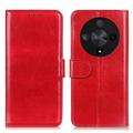 Funda con Cierre Magnético para Honor Magic6 Lite/X9b - Estilo Cartera - Rojo