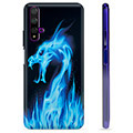 Funda de TPU para Huawei Nova 5T - Dragón de Fuego Azul