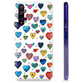 Funda de TPU para Huawei Nova 5T - Corazones