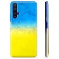 Funda TPU con bandera de Ucrania para Huawei Nova 5T - Bicolor