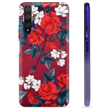 Funda de TPU para Huawei Nova 5T - Flores Vintage