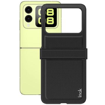 Carcasa Híbrida Imak Ruiyi para Huawei Nova Flip - Fibra de Carbon - Negro