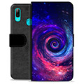 Funda Cartera Premium para Huawei P Smart (2019) - Galaxia