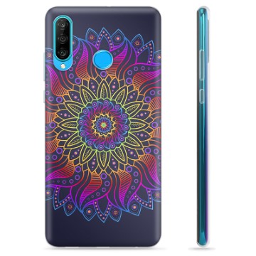 Funda de TPU para Huawei P30 Lite - Mandala Colorida