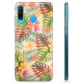 Funda de TPU para Huawei P30 Lite - Flores Rosadas