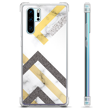 Funda Híbrida para Huawei P30 Pro - Mármol Abstracto