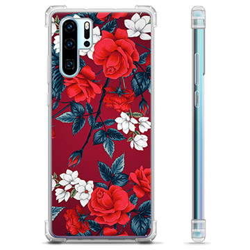 Funda Híbrida para Huawei P30 Pro - Flores Vintage