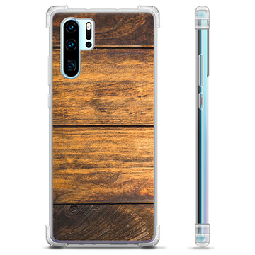 Funda Híbrida para Huawei P30 Pro - Madera