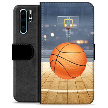 Funda Cartera Premium para Huawei P30 Pro - Baloncesto