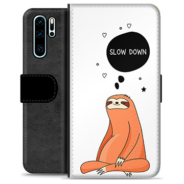 Funda Cartera Premium para Huawei P30 Pro - Relájate