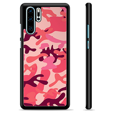 Carcasa Protectora para Huawei P30 Pro - Camuflaje Rosa