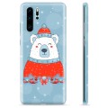 Funda de TPU para Huawei P30 Pro - Oso de Navidad