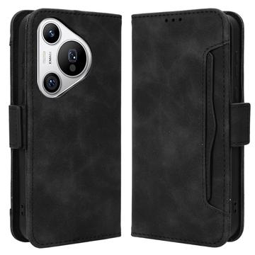 Funda Estilo Cartera Cardholder Serie para Huawei Pura 70 - Negro