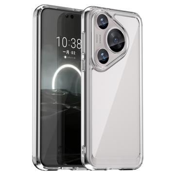 Carcasa Híbrida Anti-Choque para Huawei Pura 70 Pro - Transparente