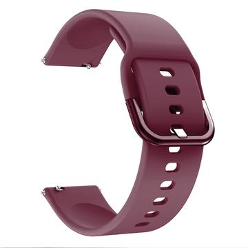 Correa de silicona suave para Huawei Watch GT2 - Vino Tinto